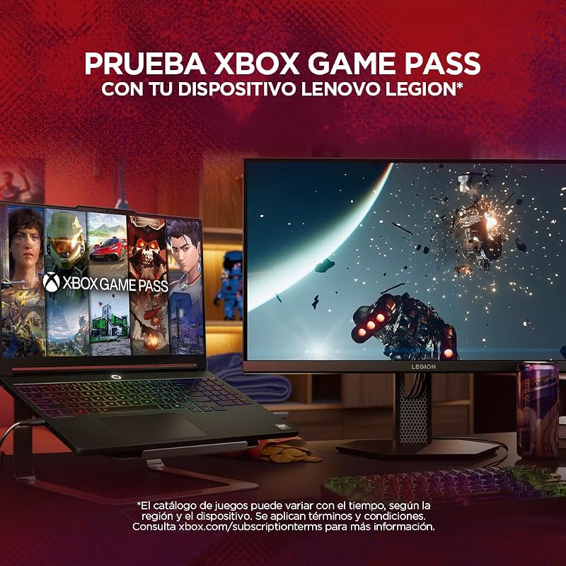 Legion 5 Gen 11 - Portátil Gaming IA 15.3" OLED (AMD Ryzen 7 250, NVIDIA GeForce RTX 5050, 165Hz, 16GB RAM, 512GB SSD, Wi-Fi7, Sin Sistema Operativo) QWERTY Retroiluminación RGB, Español-Negro