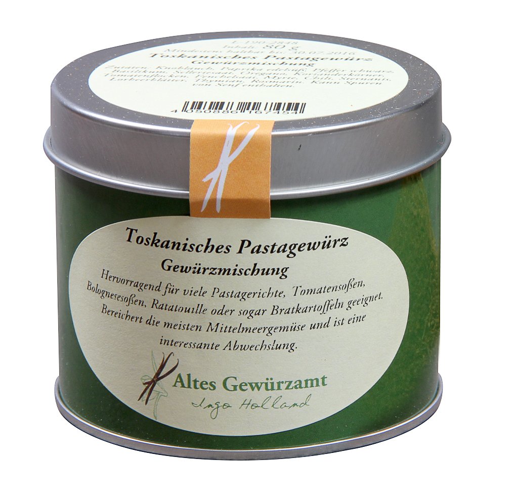 Ingo Holland Toskanisches Pastagewurz Gewurzmischung 75 G Amazon De Lebensmittel Getranke