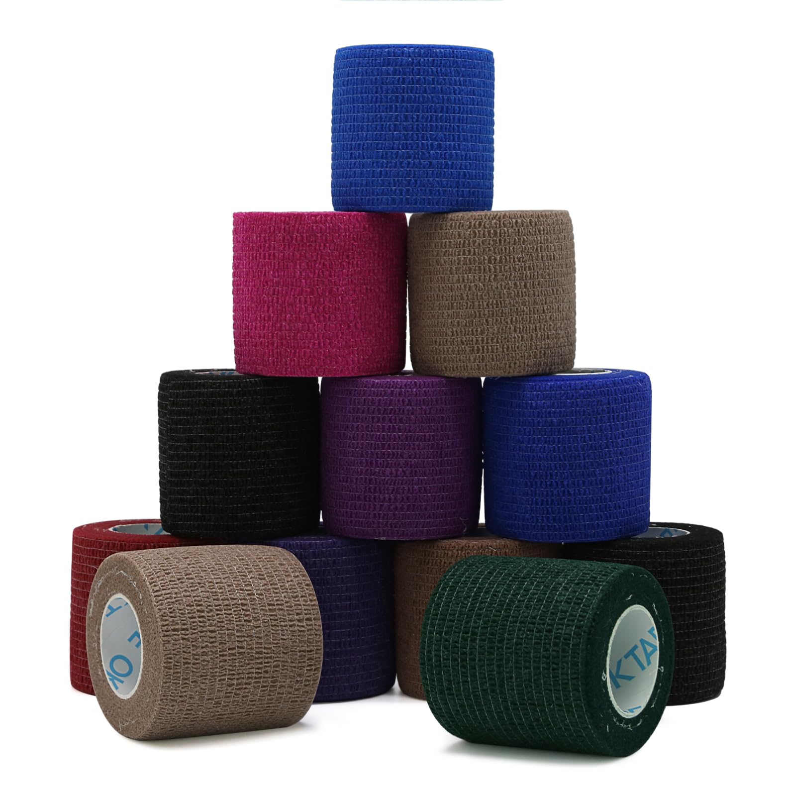 OK TAPE 12 Rolls Self Adhesive Bandage