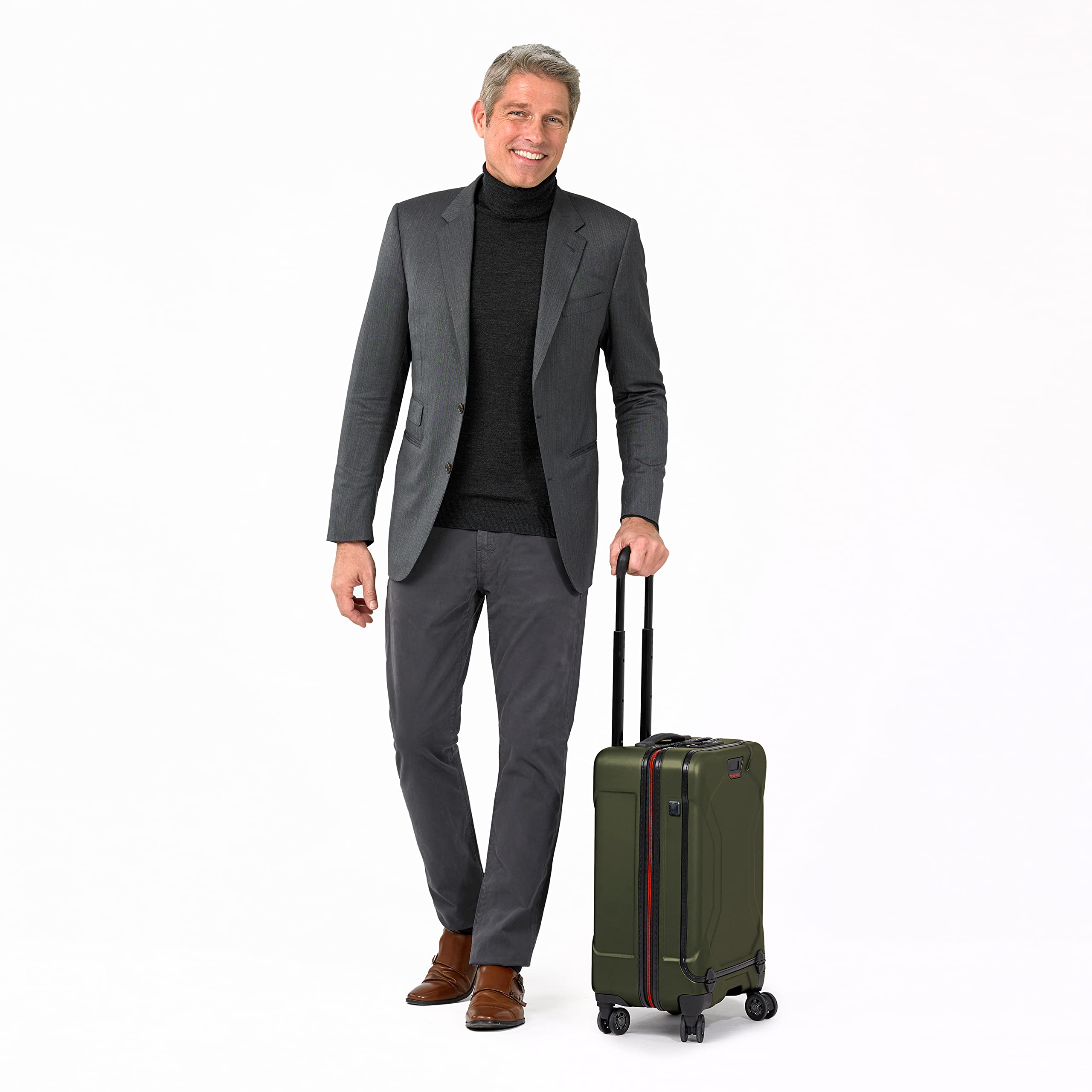 Briggs & Riley Torq 2.0 4 Wheel Lightweight Hardside Case, Green, Briggs & Riley Torq 2.0 International Carry-on Spinner, 53.5 cm, 38 L, Green (Hunter)