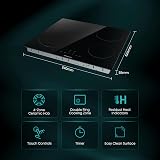 Hisense E6422SC Built-in 60cm Electric Ceramic Hob with Child Lock view 2
