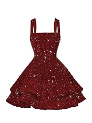 vintys Sparkly Short Prom Dresses for Teens