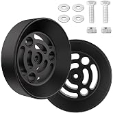 Sporthfish Air Bag Cradle KU09140BK Airbag Bracket for Full Suspension Travel Fits for 2/4WD Full Size of Half Ton Truck &amp; 6'' Diameter Convoluted Air-Bags, 2PCS Black Air-Spring-Cradle