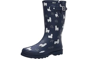 Western Chief Women's Tall Waterproof Rain Boot Outdoor Garden Shoes