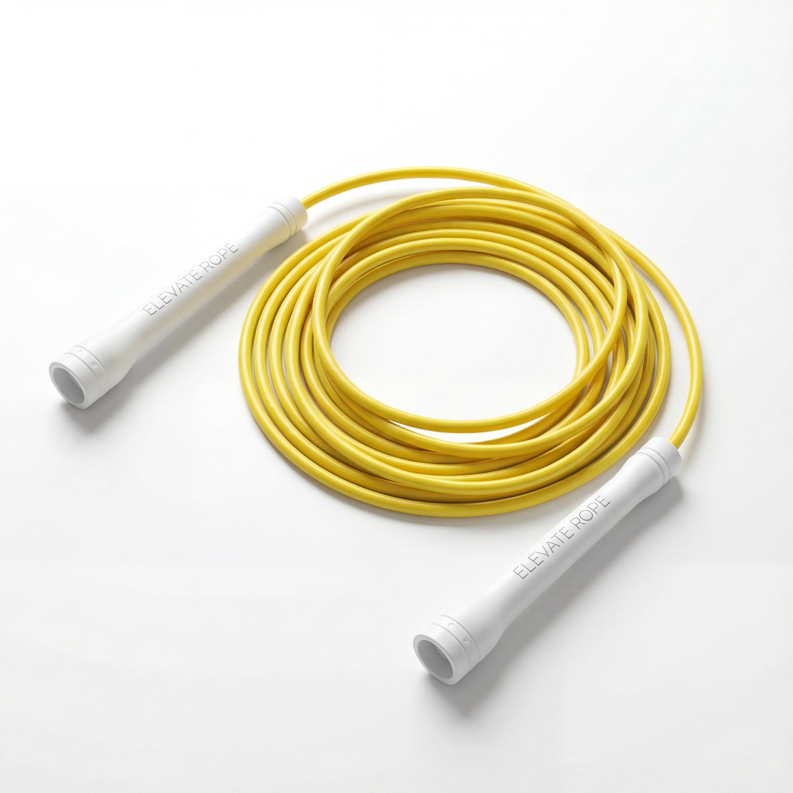 Elevate Rope Speed Skipping Rope Adjustable 3 m with Free Training App – 5 mm PVC Nylon Core for Double Unders, Cardio & CrossFit