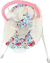 LADIDA Baby Bouncer with Music and Vibration for Newborns 2 Toys view 2