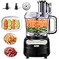 Food Processor, AICOK 12 Cup Vegetable Chopper for Slicing, Shredding, Mincing, and Puree, 4 Speed Food Processor…