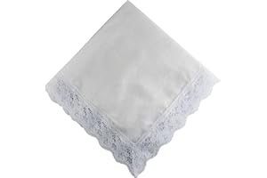 Langjitianya Lap Scarf with Lace Trim - Lap Skirt for Women in Church