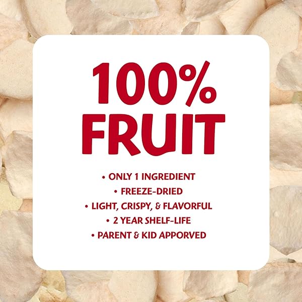 BROTHERS ALL NATURAL FREEZE DRIED FRUIT CRISPS, FUJI APPLE, 1 OZ
