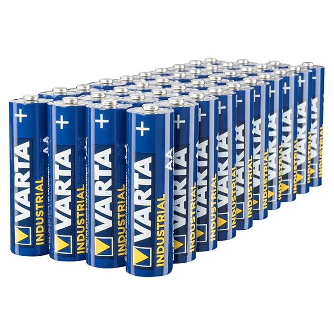 Varta Industrial AA Alkaline Battery LR6, Made in Amazon.co.uk