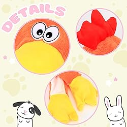 Bubblepompom Chicken Hat with Ears Moving Jumping