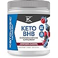 Ketologic Keto BHB (Mixed Berry Flavor) 30 Servings - Exogenous Ketone Supplement with goBHB, Beta-Hydroxybutyrate Salts