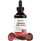 Maxx Herb Red Maca Root Extract - Max Strength Liquid Drops Absorb Better Than Powder or Capsules, for Stamina, Memory and Focus - 4 Oz Bottle (60 Servings)
