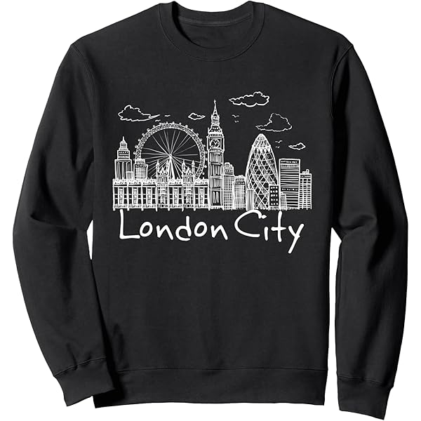 London England UK Skyline Vintage Souvenir Geschenk T-Shirt