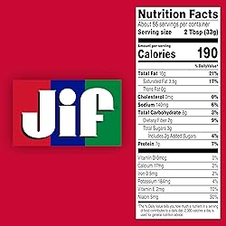 Jif Creamy Peanut Butter, 4 Pounds