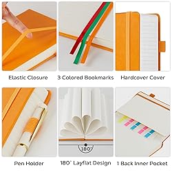 FOCUS DAY A4 Hardcover Notebook, Large 8.5 x 11