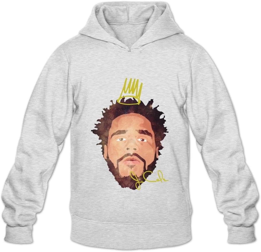 IHoo Men J. Cole Hoodies Ash L