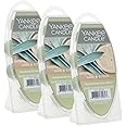 Yankee Candle Sage & Citrus Scent, Pack of 18 Wax Melts for Candle Making, Perfect for Wax Warmers and Aromatherapy