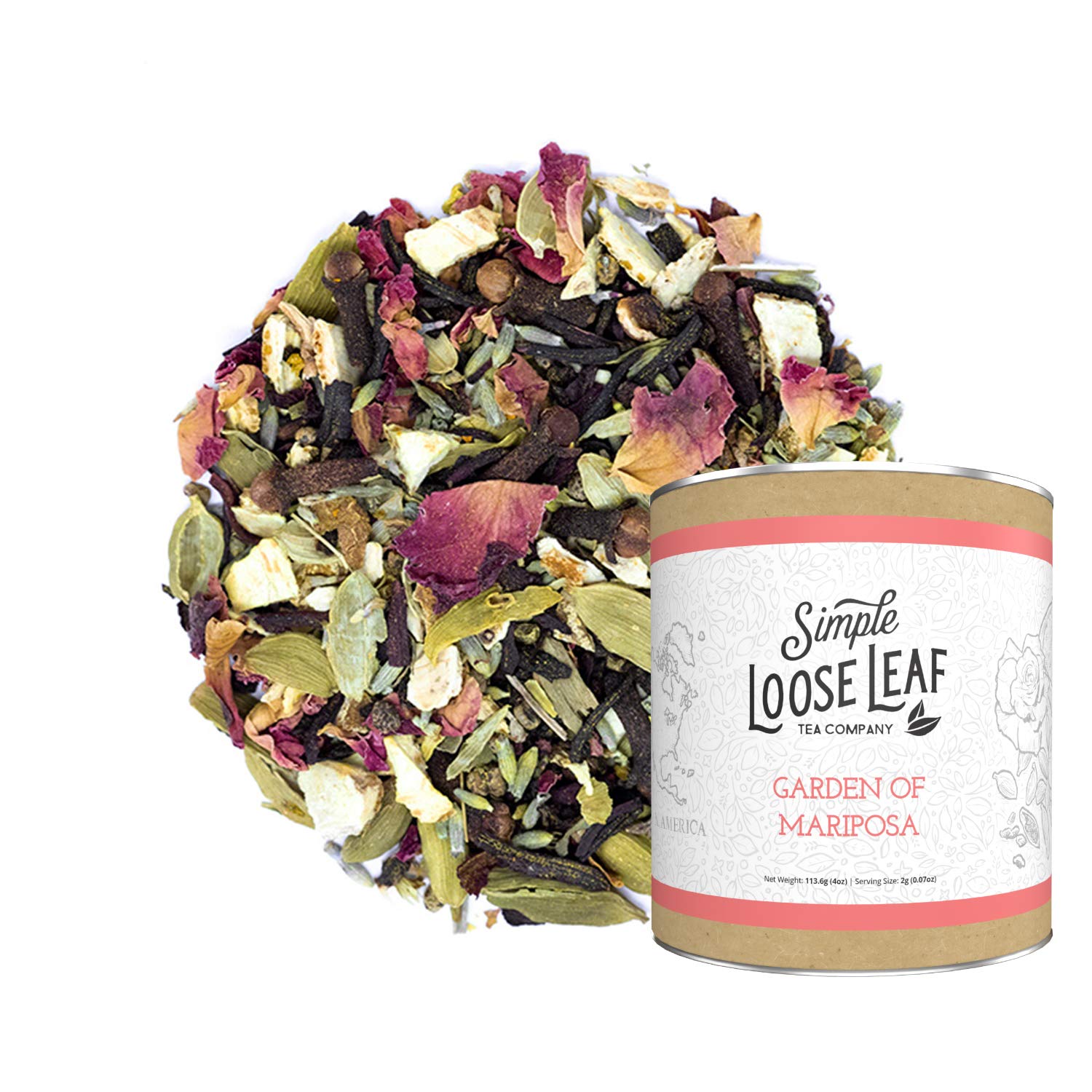 Simple Loose Leaf Garden of Mariposa Tea Premium Loose