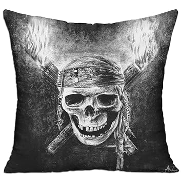 Amazon Com Wqbzl Pirate Fashion Decorative Throw Pillow Deluxe