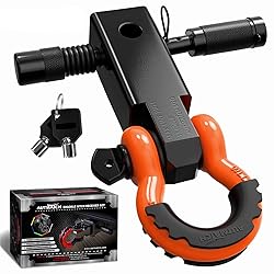AUTMATCH Shackle Hitch Receiver 2 Inch - 3/4" D