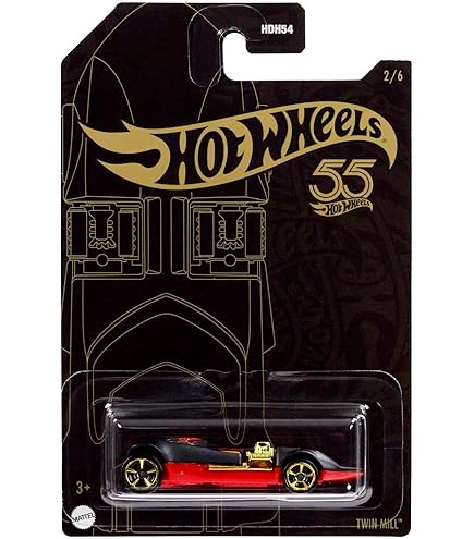 Amazon.com: Hot Wheels (HDH54) 55th Anniversary Series 4/6