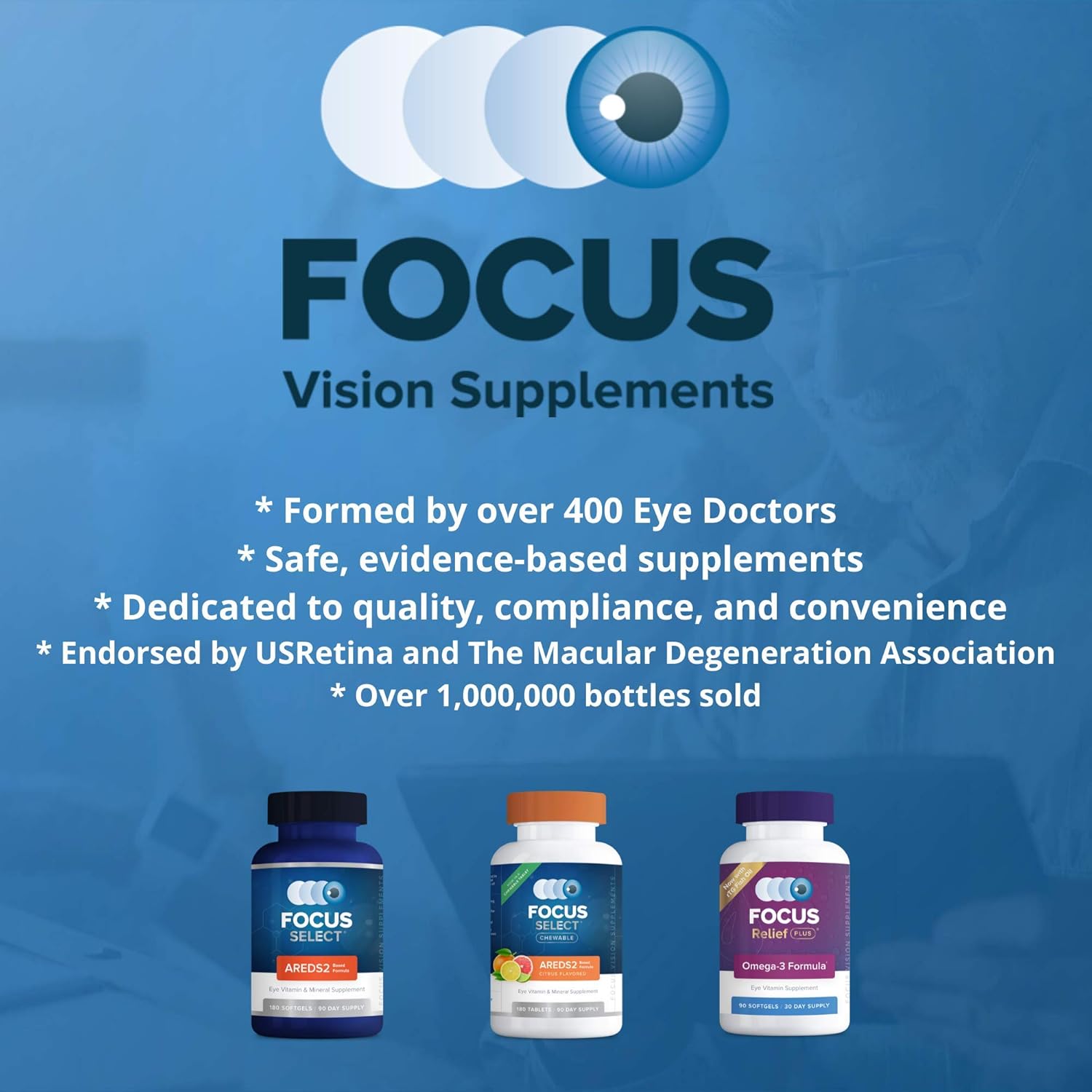 Focus Select® AREDS2 Based Eye VitaminMineral Supplement AREDS2