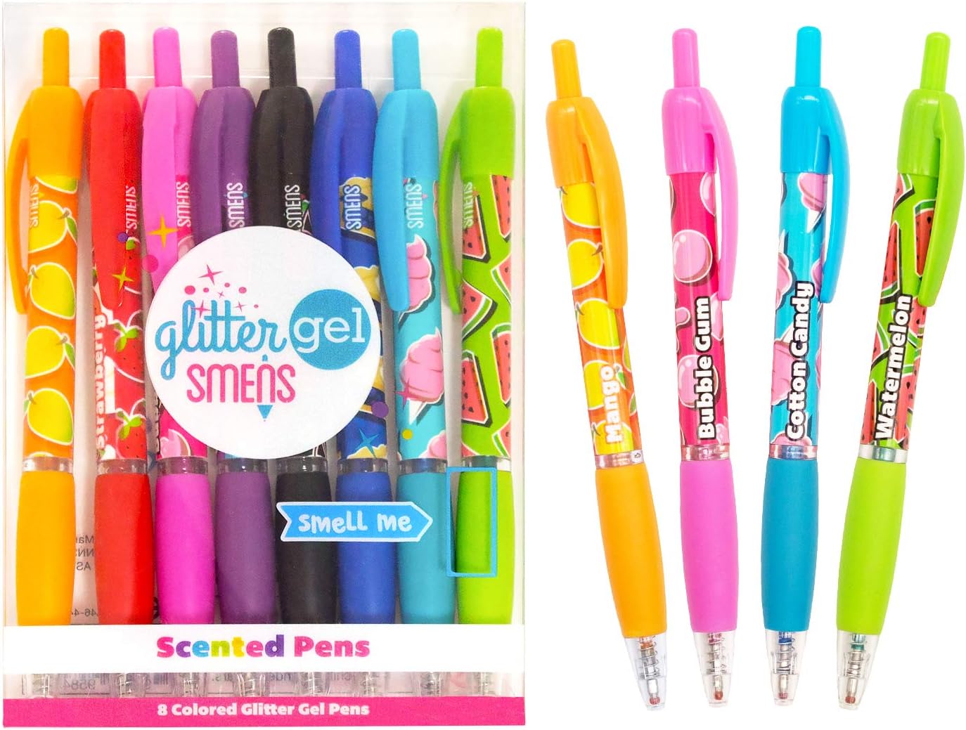 Gourmet Scented Pens, Colored Gel Ink 