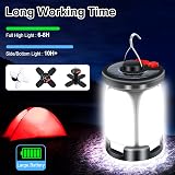 SHEDALED Camping Lantern LED 60-LED USB Solar Rechargeable 6 Modes view 3