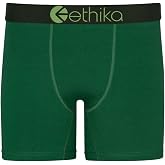 Ethika Men's Boxer Brief, Knee Length, 4-Way Stretch Performance Underwear with Graphic Prints
