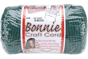 PEPPERELL CRAFTS Pepperell Bonnie Macrame Craft Cord 6mmX100yd - Forest