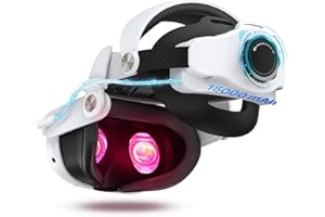 ADICOP 15000mAh Battery Head Strap Compatible with Meta Quest 3S/Quest 3, 18W Fast Charging, Enhance Immersion and Comfort, Extend Playtime Reduce Facial Stress, Elite Strap Replacement