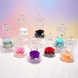 Miofula Preserved Real Rose in Glass Angel Gift Forever Rose for Women view 9