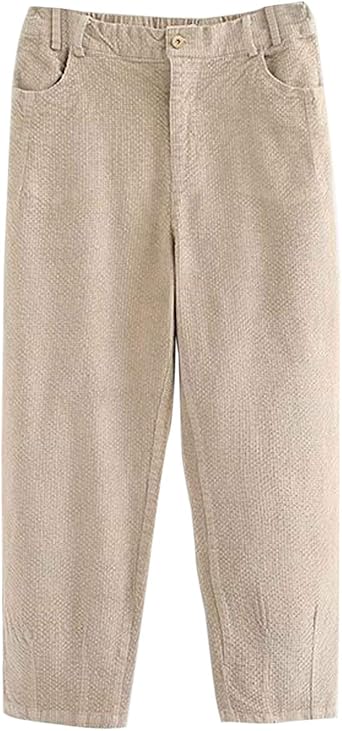 tapered corduroy trousers womens