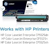 HP CE270A 650A Original LaserJet Toner Cartridge Black for M750 CP5525 view 2