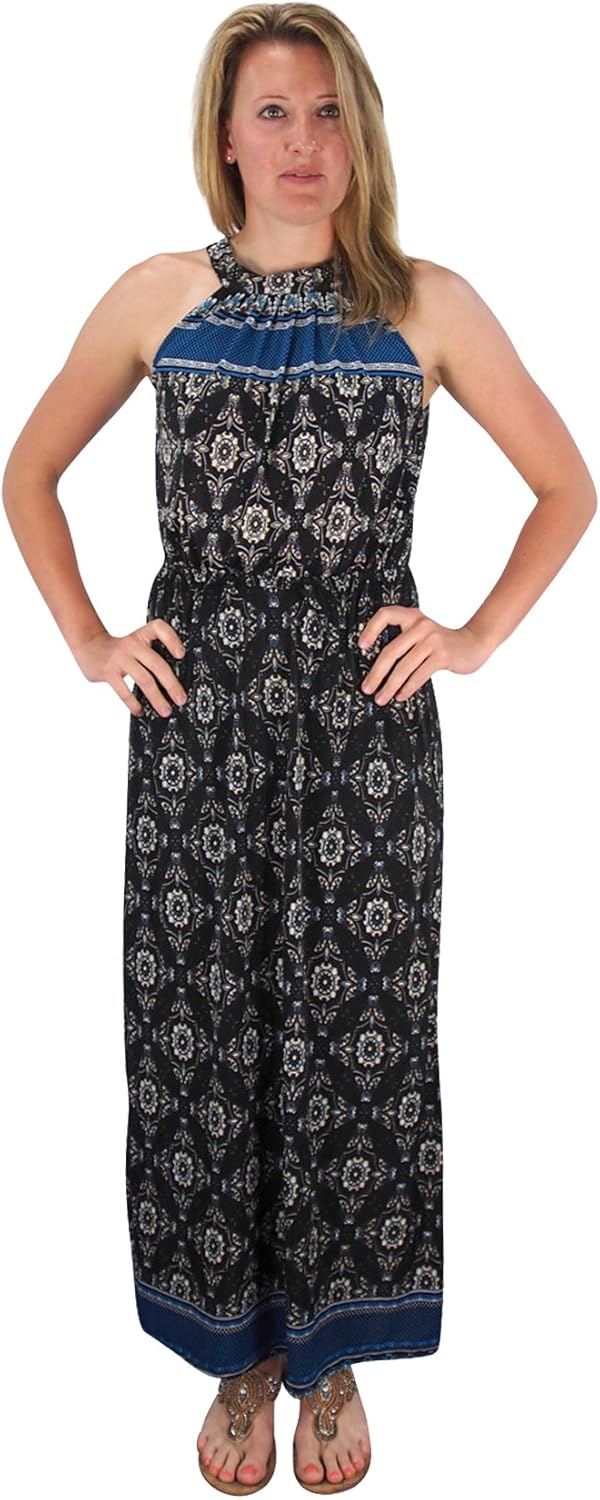 maxi dress paisley print