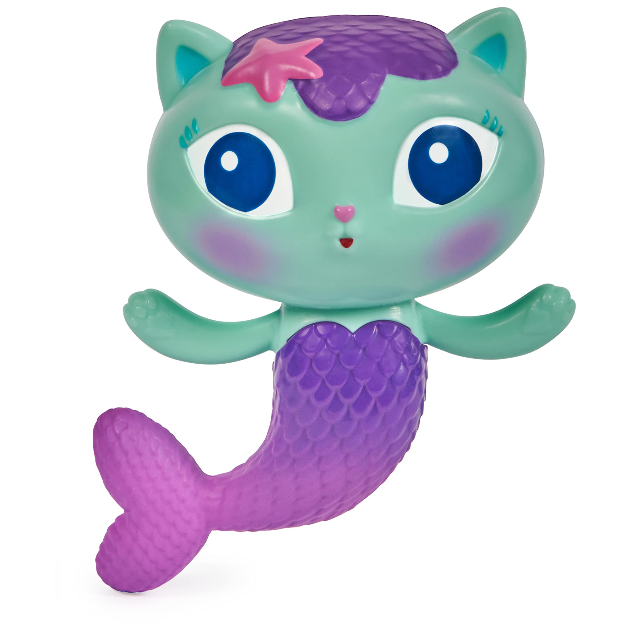 SwimWays Gabby’s Dollhouse Mercat Floatin' Figures, Swimming Pool Accessories & Kids Pool Toys, Gabby's Dollhouse Party Supplies & Water Toys for Kids Aged 3 & Up