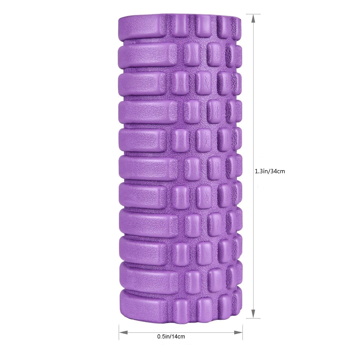 Rouleau Massage Muscles Kasanni - Foam Roller 30x8cm Texture | Pour Dos, Jambes Et Récupération