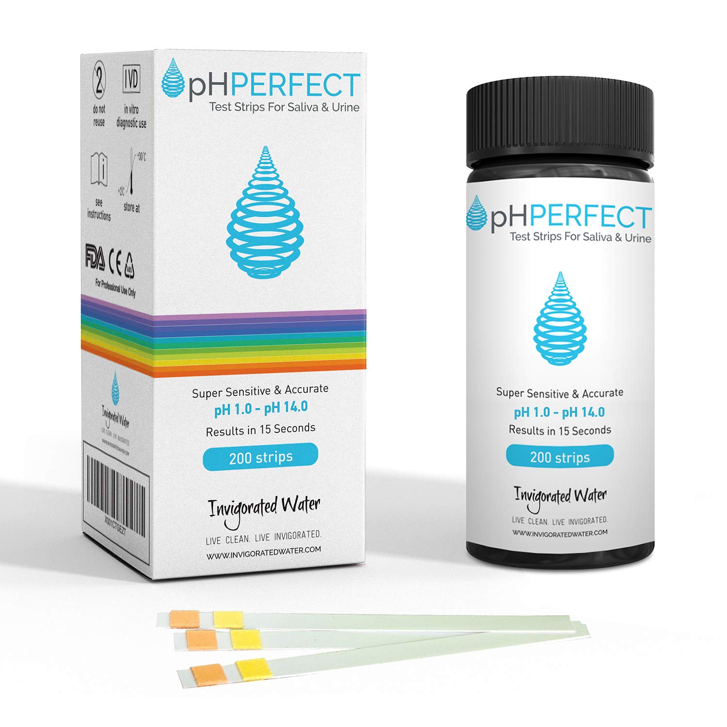 Ph Perfect Ph Test Strips Ph Test Kit Ph Testing Strips For Urine And Saliva Balance Your Bodies Ph Level Value Pack Includes 200 Tests