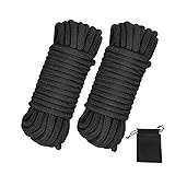 picoggo Soft Cotton Rope, 32 feet / 10m Rope, 8mm