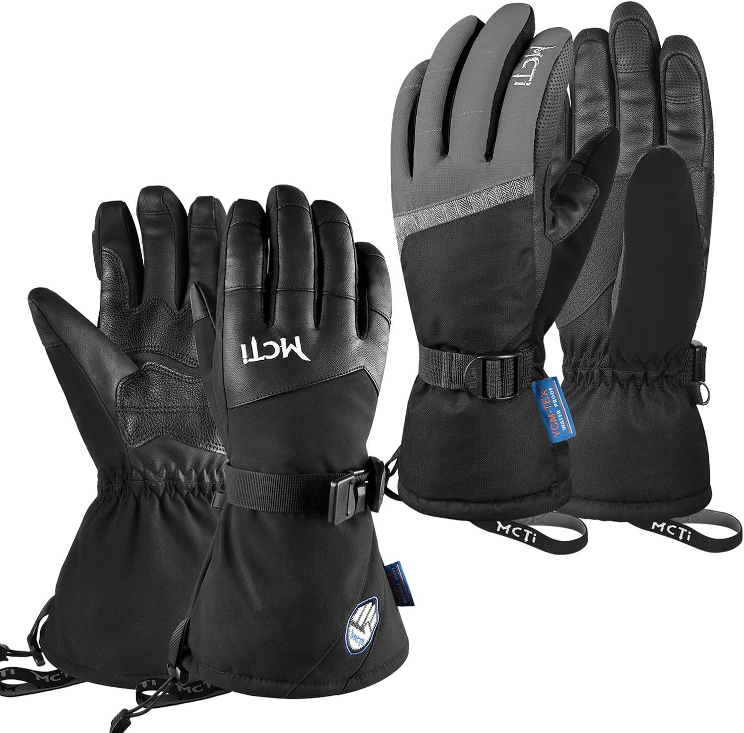 MCTi Women Ski Gloves 3M Thinsulate Warm Touchscreen