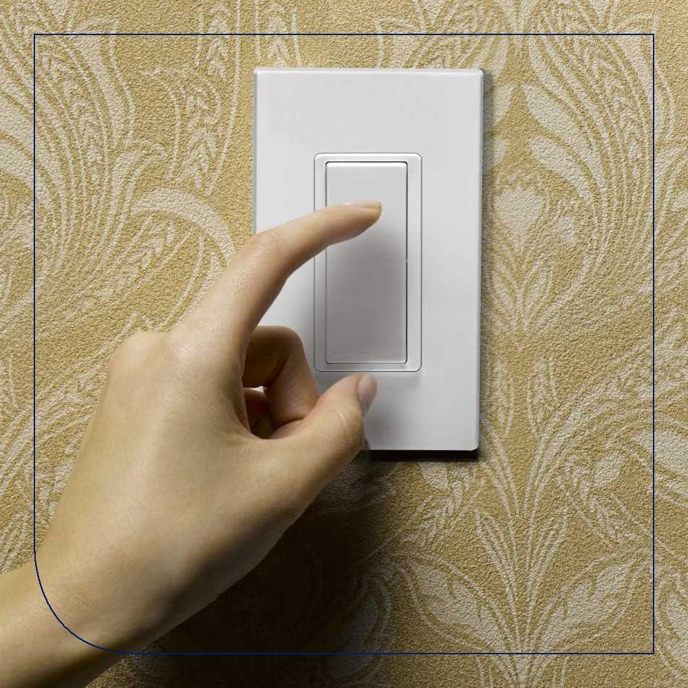 Leviton DW15S-1BZ Decora Smart Wi-Fi 15A Universal LED/Incandescent Switch, Works with  Alexa, No Hub Required, White - - 