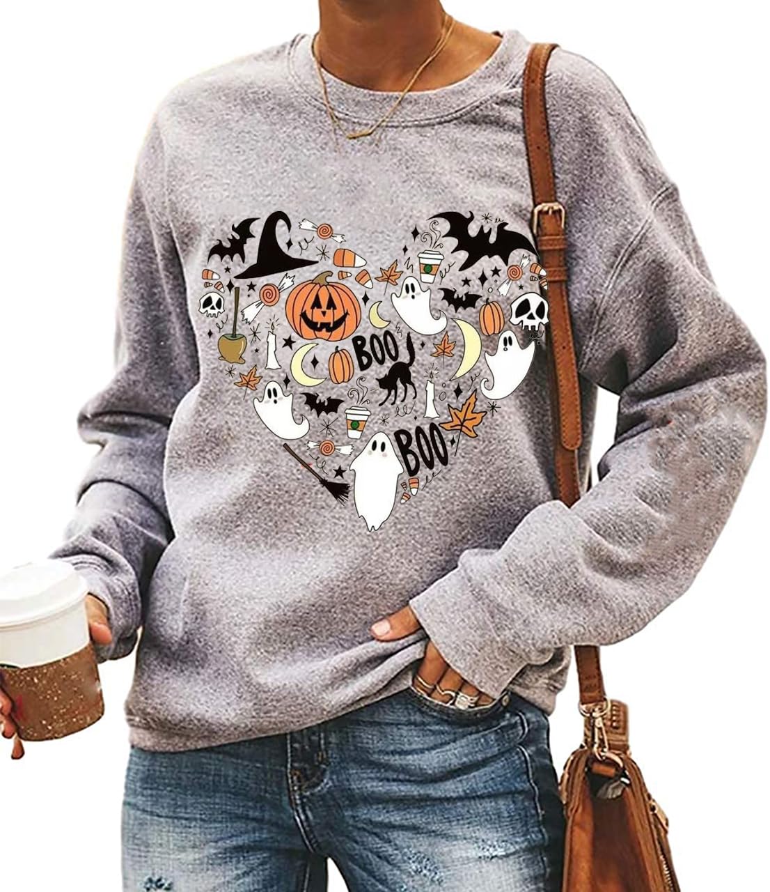 SO ME Pumpkin Rhombus Halloween Thanksgiving Sweater main image 0