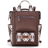 Montana West Wrangler Aztec Women Backpack Purse Convertible Fashion Ladies Anti Theft with Adjustable Strap