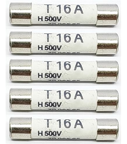 thumbnail image 2 of 5 Pcs Multimeter Ceramic Fuses - 630mA T630mA H500V Delay Fuse 7006565 Replacement 2 of 11