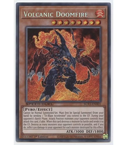 Volcanic Emission Ld10-en023 Super Rare Yugioh