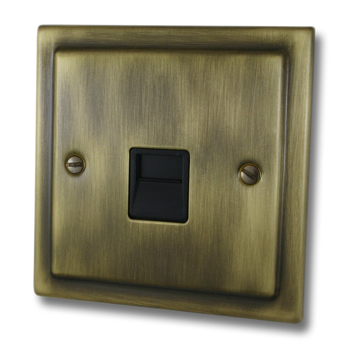 G&H Brassware TAB34B Victorian Antique Brass Telephone Secondary Slave BT Socket