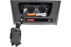 HIBRONGO Upgraded Phone Mount Compatible with Jeep Wrangler JK JKU 2011-2018 | 360° Rotation Phone Holder | Anti-Shake Dash M