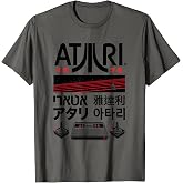 Atari Retro 1972 Console Logo Kanji Design T-Shirt