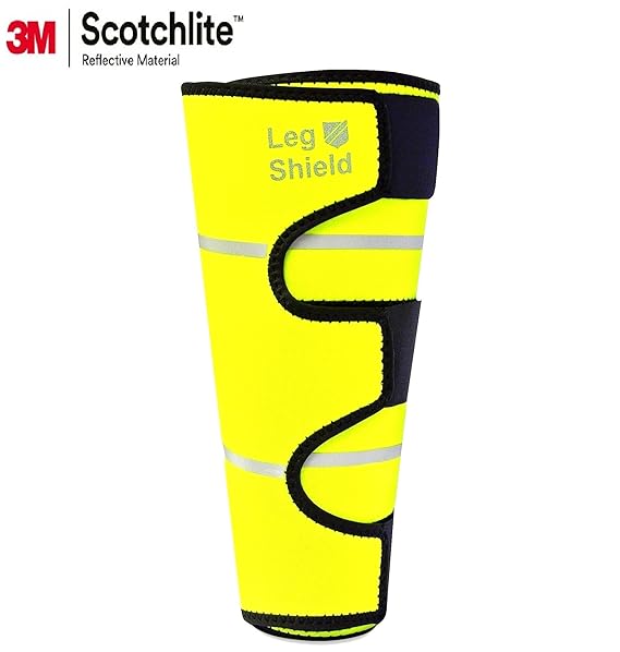 Leg Shield Hosenschutz für Radfahrer - Schutz vor Kettenfett und -öl - Vollschutz, Nicht Nur Klammerung Wie bei Anderen Refle